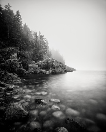 Hunter Beach in the Fog