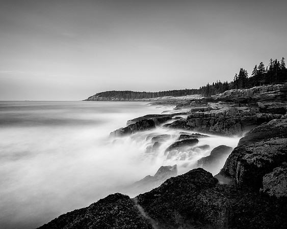 Acadian Coast From Thunder Hole