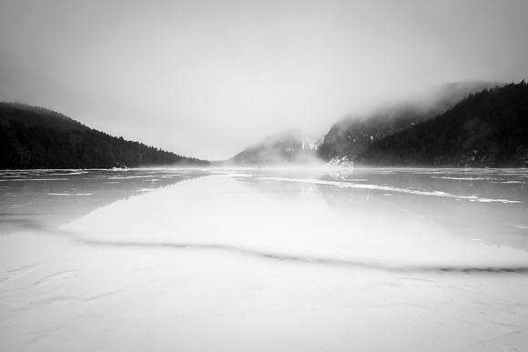 Echo Lake Ice Fog