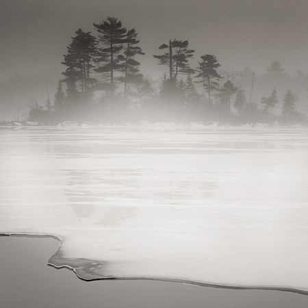 Spring Thaw Ice Fog