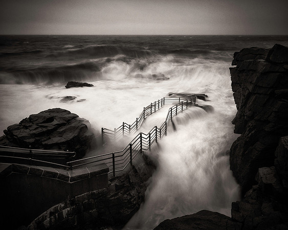 Thunder Hole Storm Waves