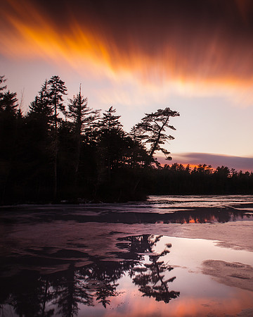 Somes Pond Sunset